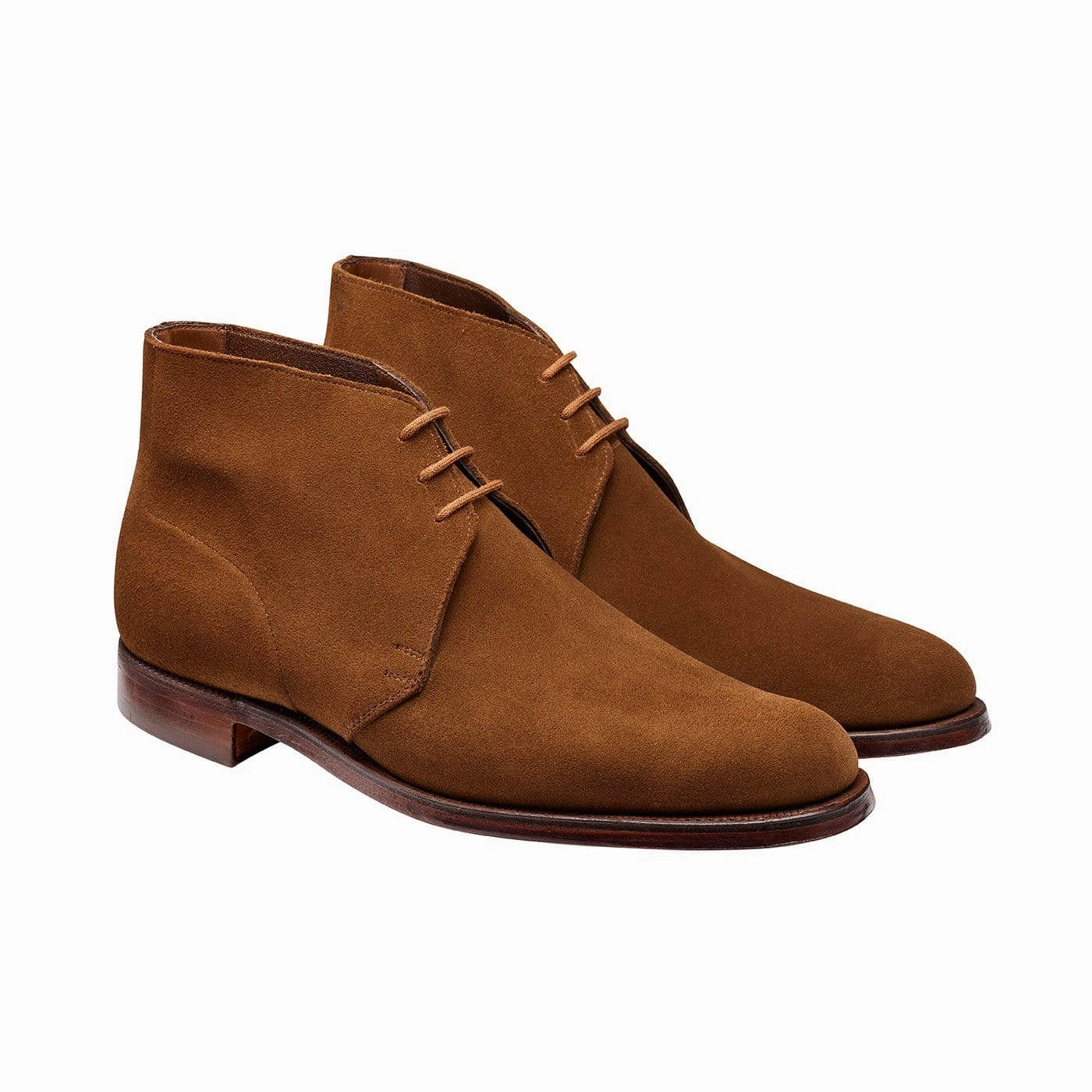 Chukka Snuff Suede High Heel Low Heel
