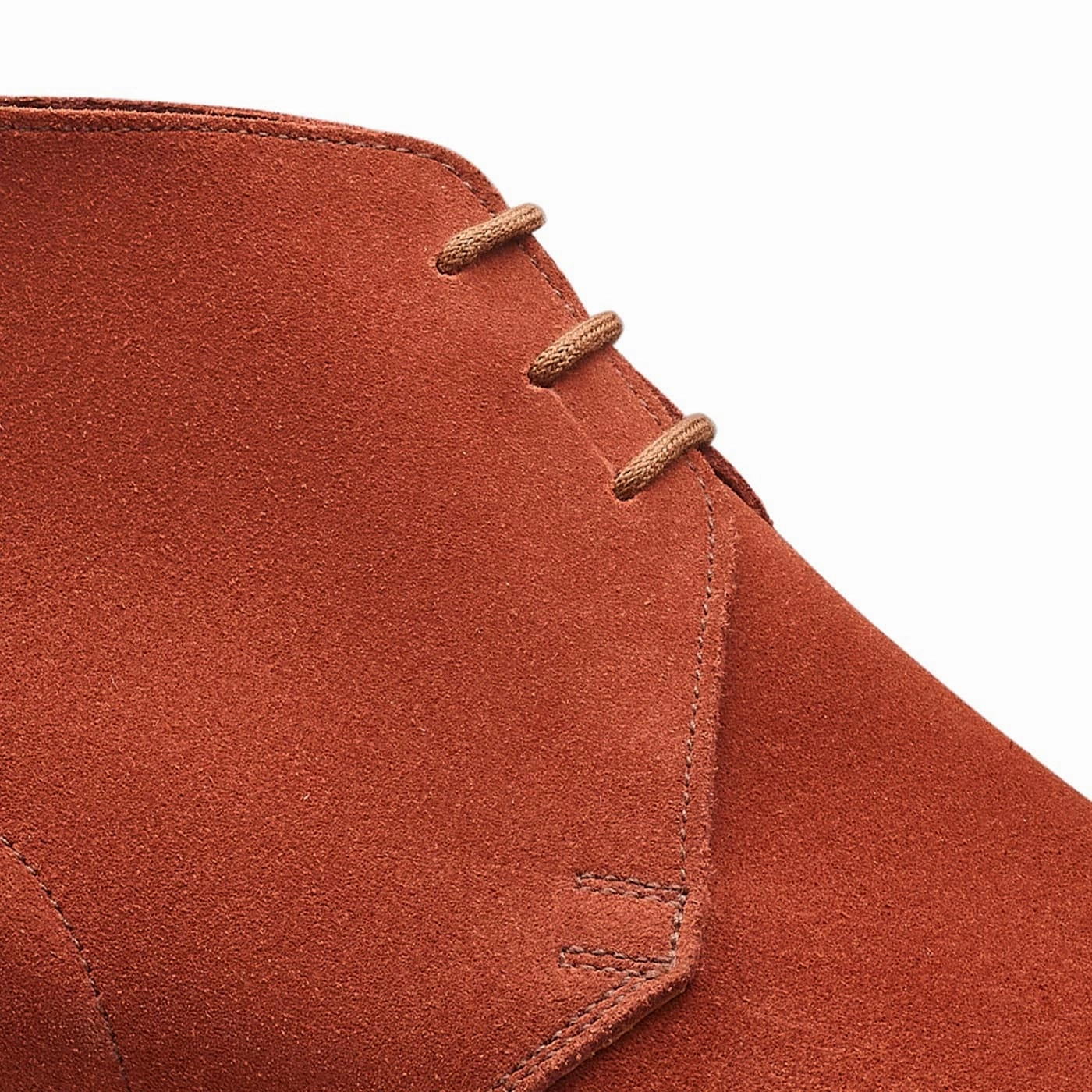 Shock Absorbing Morning Walk Waterproof Cold Climate Chukka Terracotta Suede