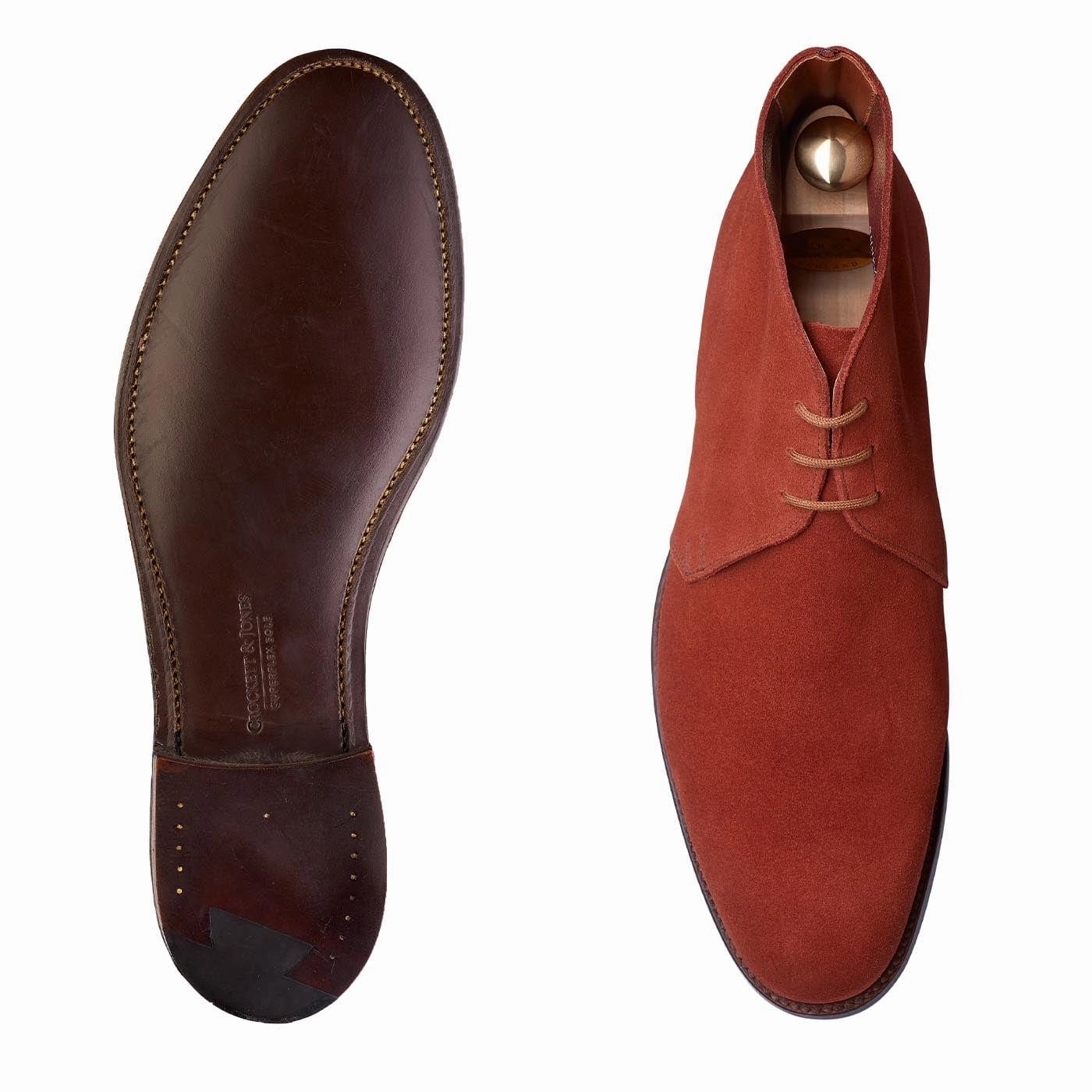 All Purpose Chukka Terracotta Suede