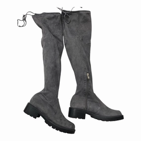 Boots Knee Flats By Clothes Mentor In Grey, Size:8 Feather Light Outdoor Trek