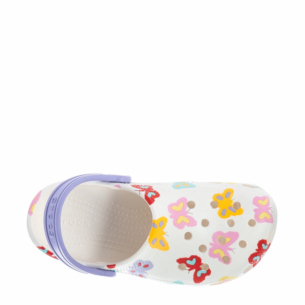 Stretchable Collar Design Mesh Upper Classic Clog - Kids