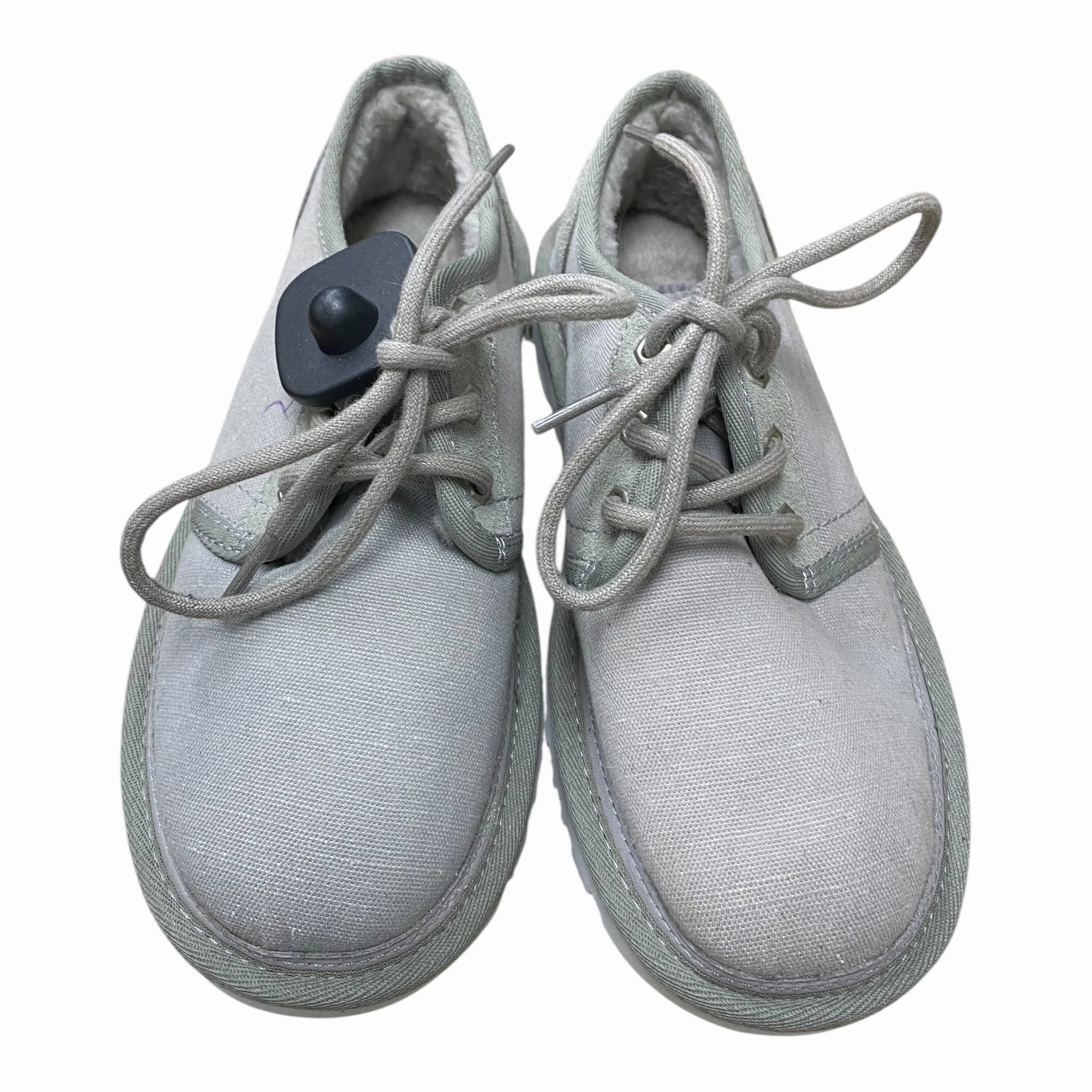 Comfort Midsole Shoes Designer By Ugg In Grey, Size:5