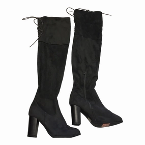 Boots Knee Heels By Qupid  Size: 8.5 Breathable Cold Weather Commuter Protective Finish Winter Walker