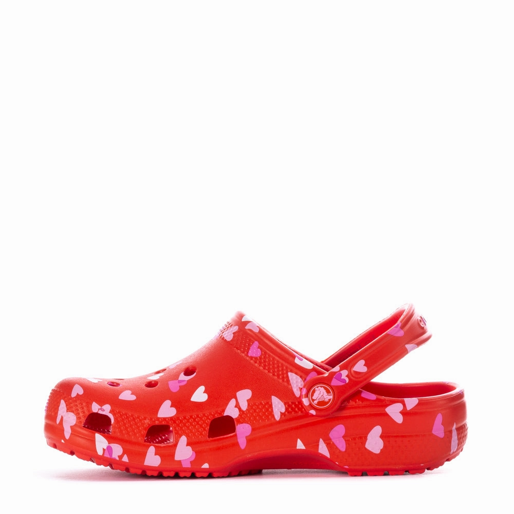 Court Grip Classic Valentines Clog - Youth