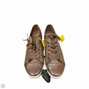 Reinforced heel Lightweight Midsole Shoes Designer By Michael Kors In Brown, Size: 8.5