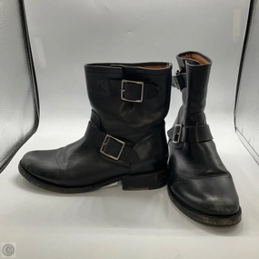 Boots Designer By Frye In Black, Size: 7.5 Comfort arch