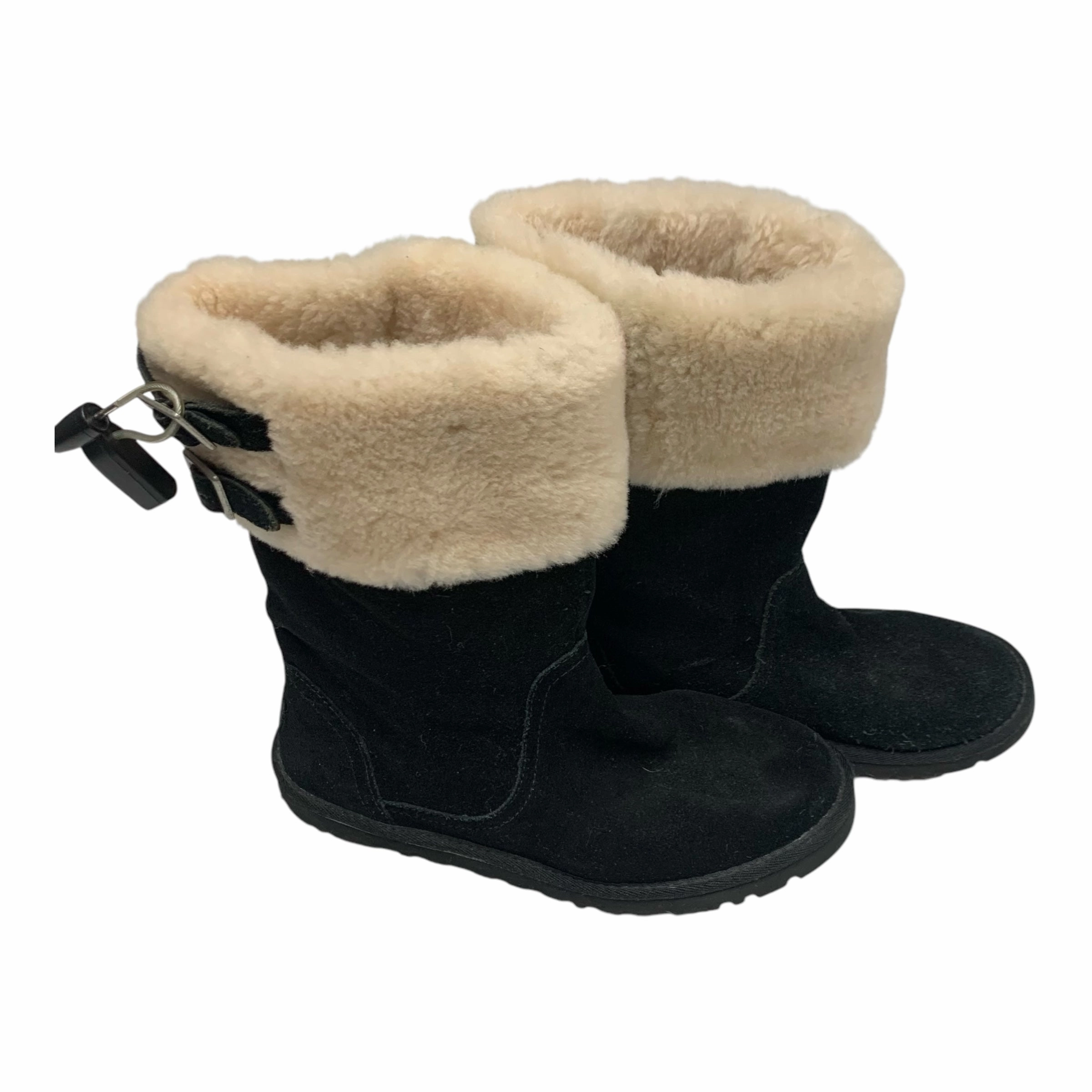 Toe box Secure fit Boots Designer By Ugg In Black, Size: 6