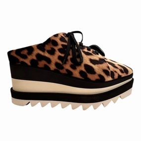Shoes Luxury Designer By Stella Mccartney In Animal Print, Size:35  (5.5) Digital Run