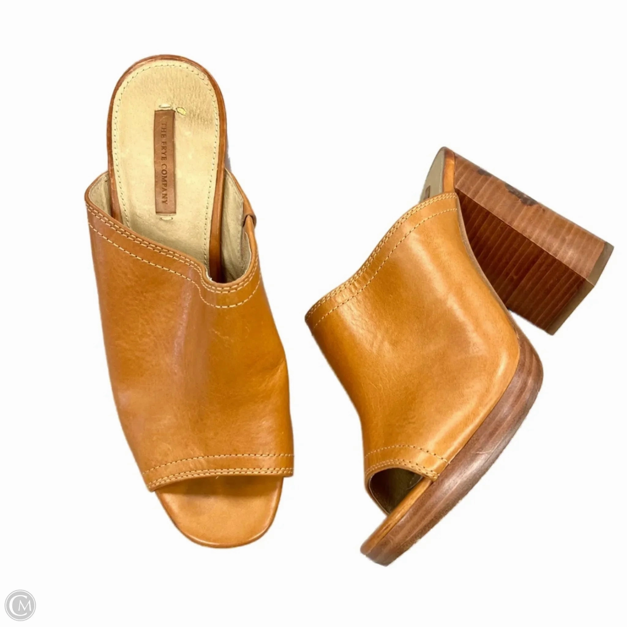 Sandals Designer By Frye In Tan, Size: 9 On Trend Long Move