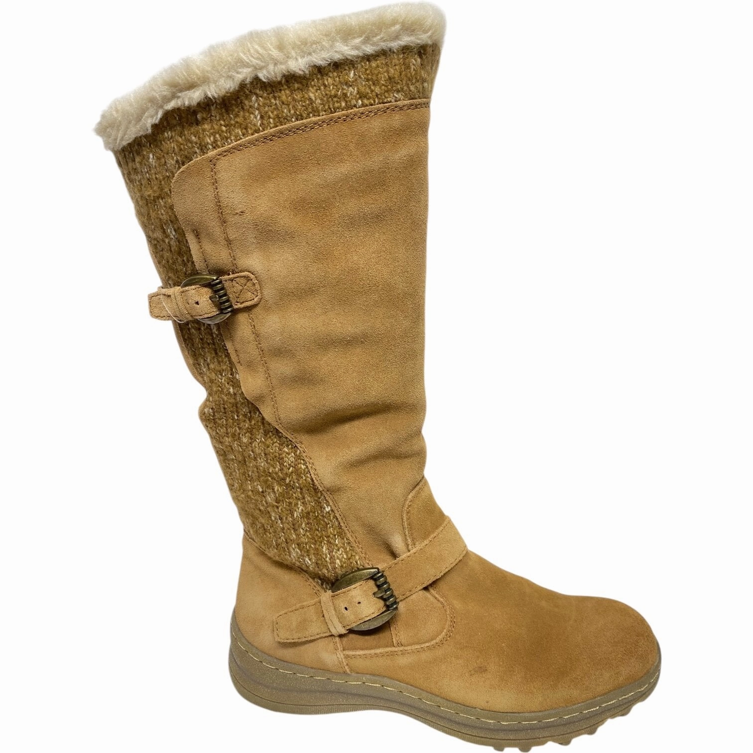 Fashion Statement Boots Knee Heels By Clothes Mentor  Size: 7