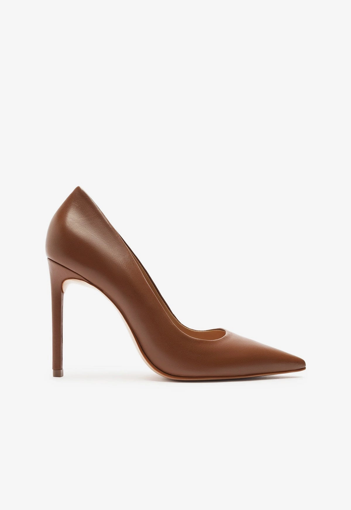 night walk Rock Guard Lou High Stiletto Brown Pump