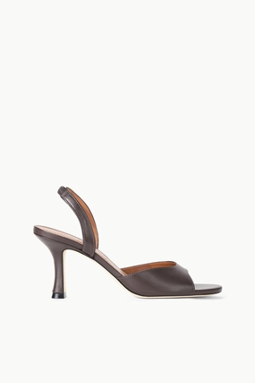 BRIGITTE HEEL | ESPRESSO Lightweight Form Road Trip Rolling Motion Sole