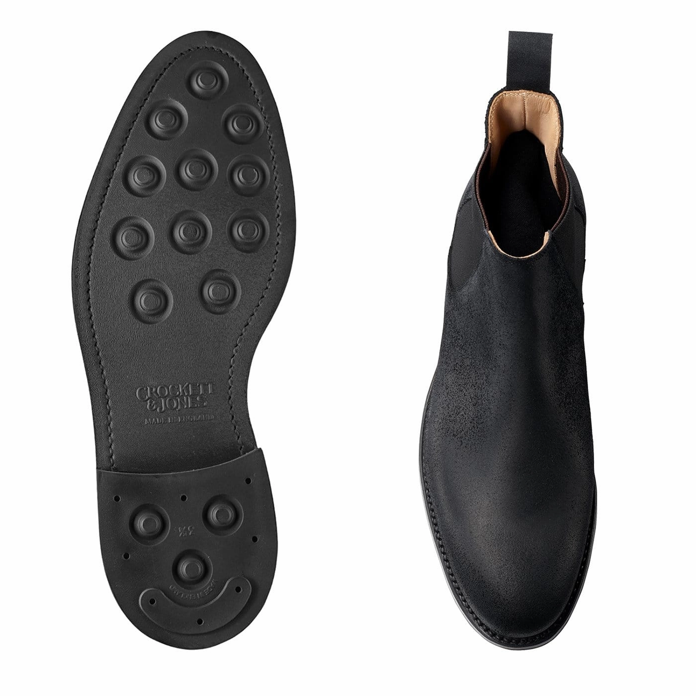 Chelsea 5 Black Rough-Out Suede Quick Pull