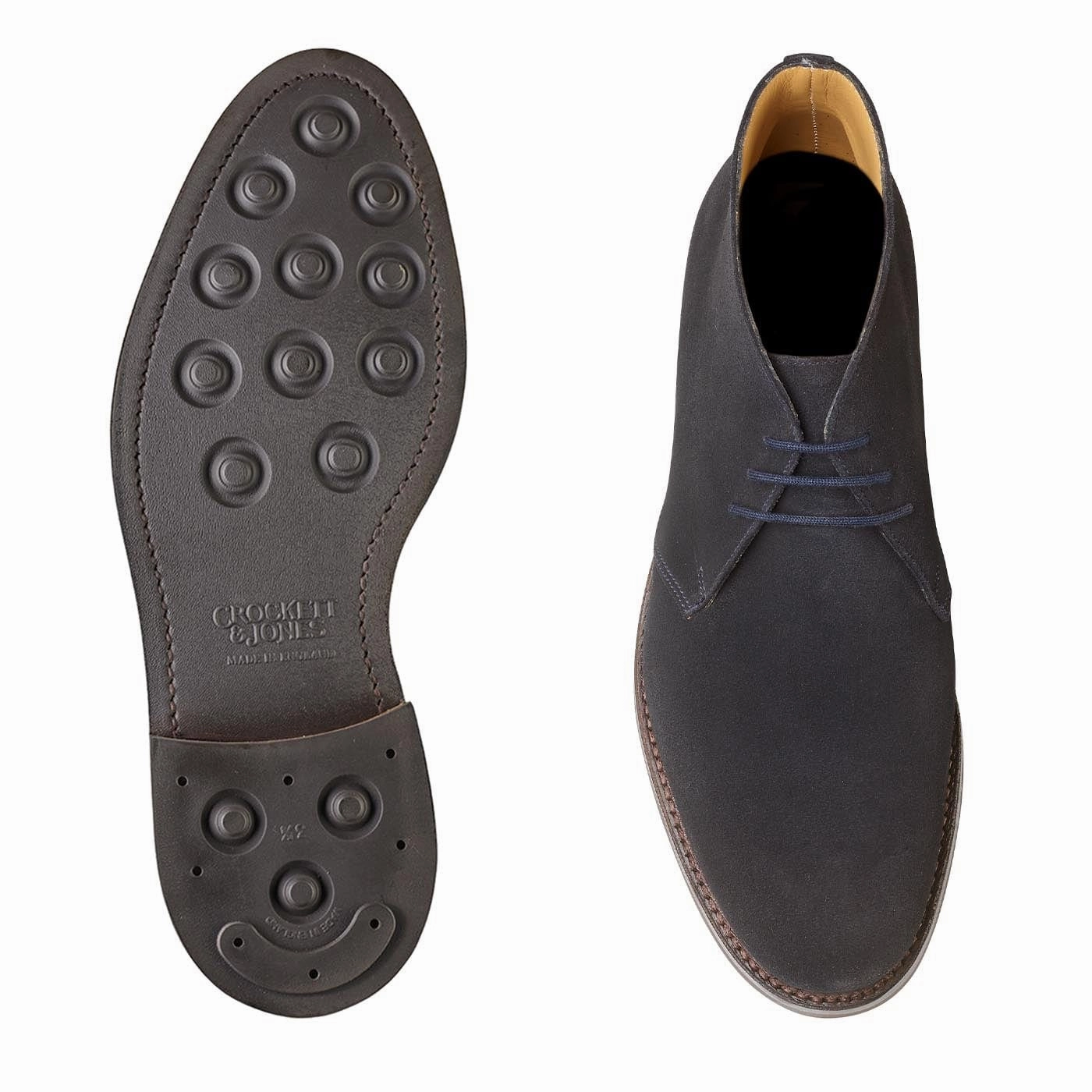 Chiltern Navy Suede Waterproof Adventure Journey