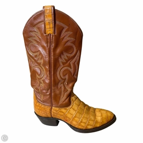 Boots Western By Clothes Mentor In Brown, Size: 7 Good Traction Breathable Comfort Seeker