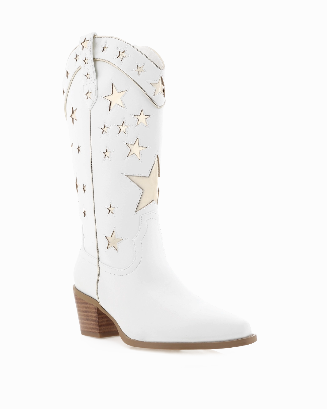 Waterproof Work Commute DOLLIE - WHITE-GOLD METALLIC