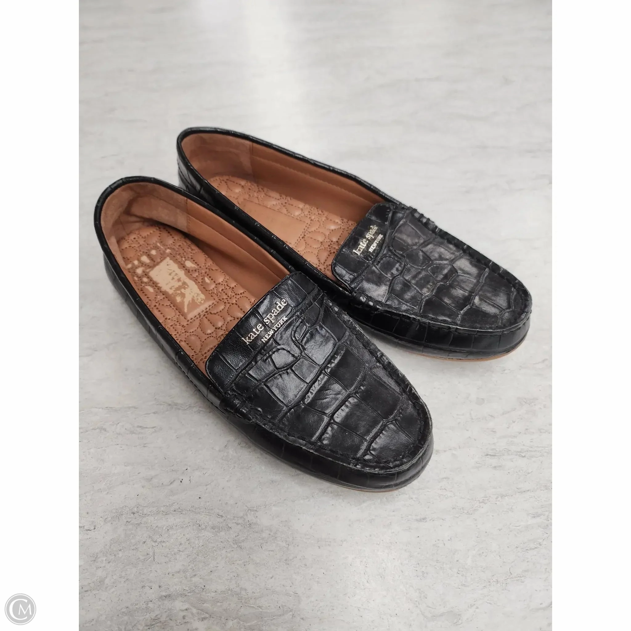 Action Fast Valley Run Shoes Designer By Kate Spade In Black, Size: 6