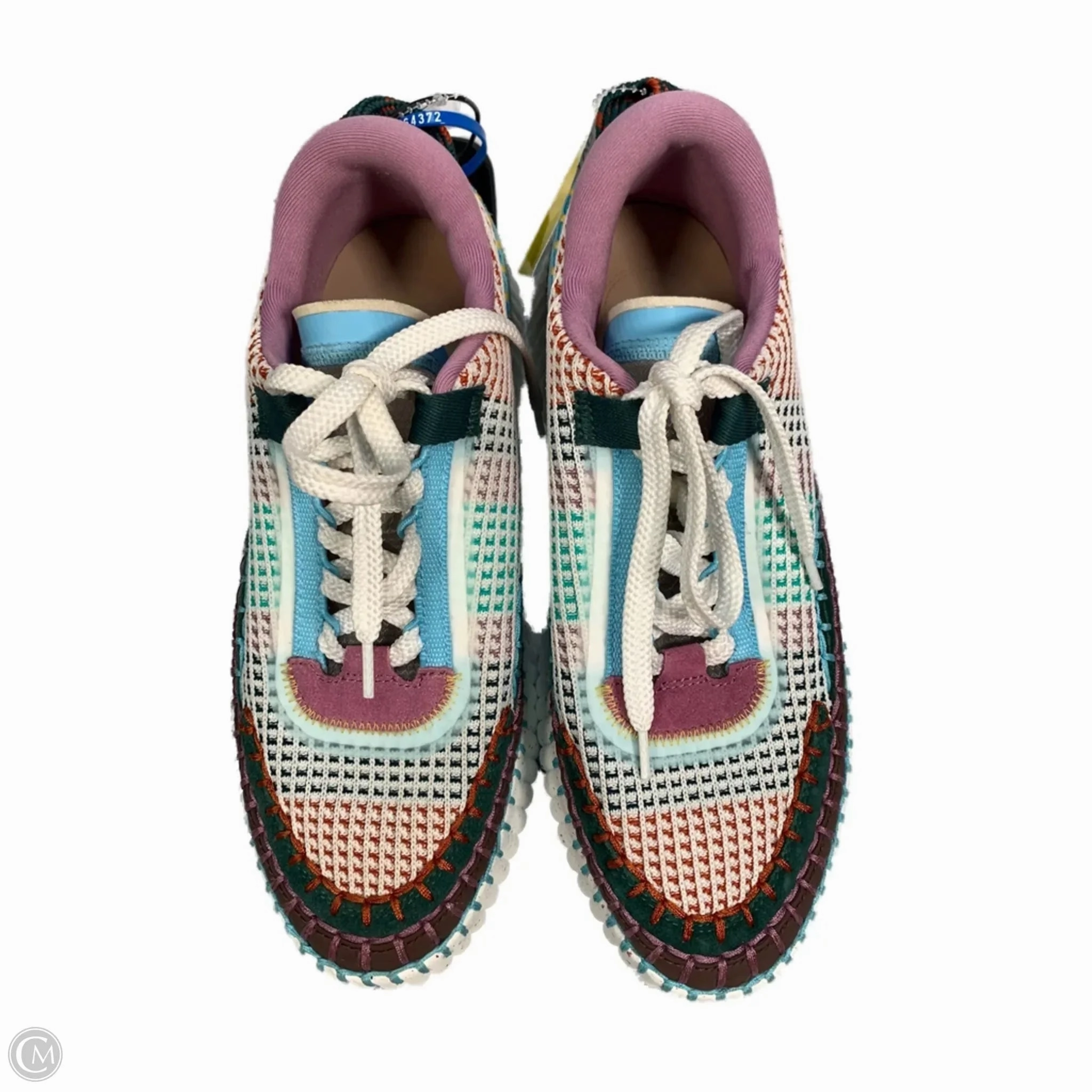 Shoes Luxury Designer By Chloe In Multi-colored, Size: 8.5 Slip Resistant All Weather Urban Chill