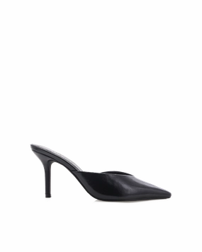 KAREY - BLACK SHINE Red Heel