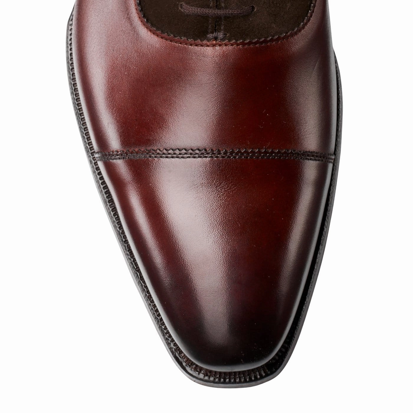 Elastic Calm Flow Charlton Chestnut Calf & Dark Brown Suede
