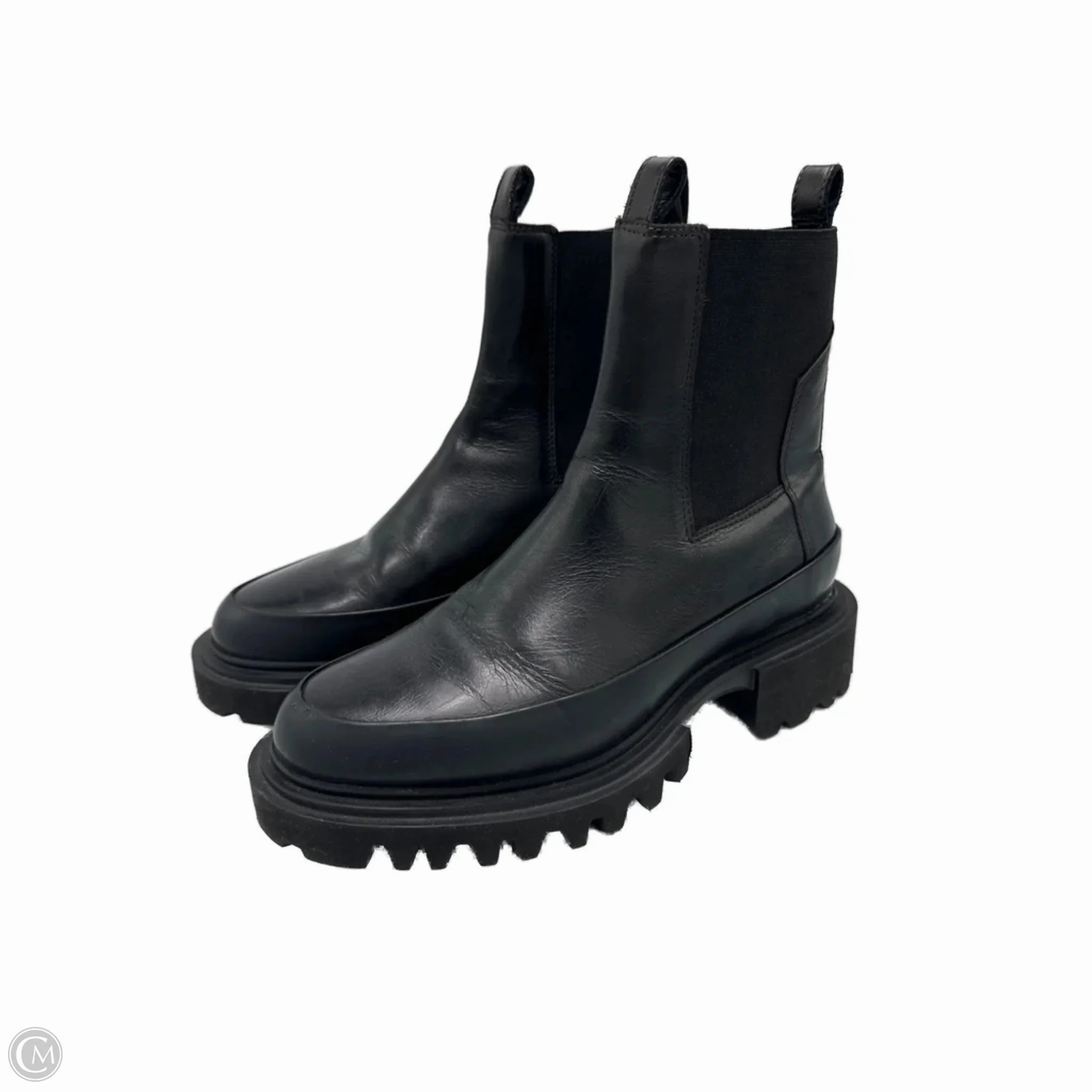 Boots Designer By All Saints In Black, Size: 6 (36) Field Power