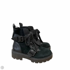 Picnic Easy Classic Base Boots Designer By Ugg In Black, Size: 6