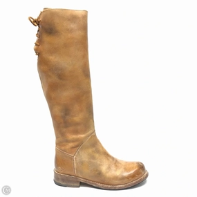 Timeless Design Boots Knee Flats By Bed Stu In Brown, Size: 6