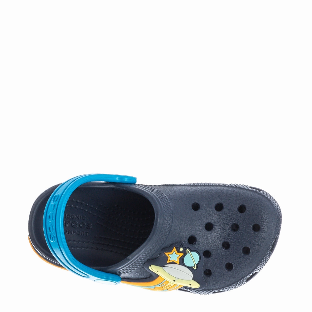 Recycled Rubber Composite Chic Fit Classig Clog Fun Lab - Toddler