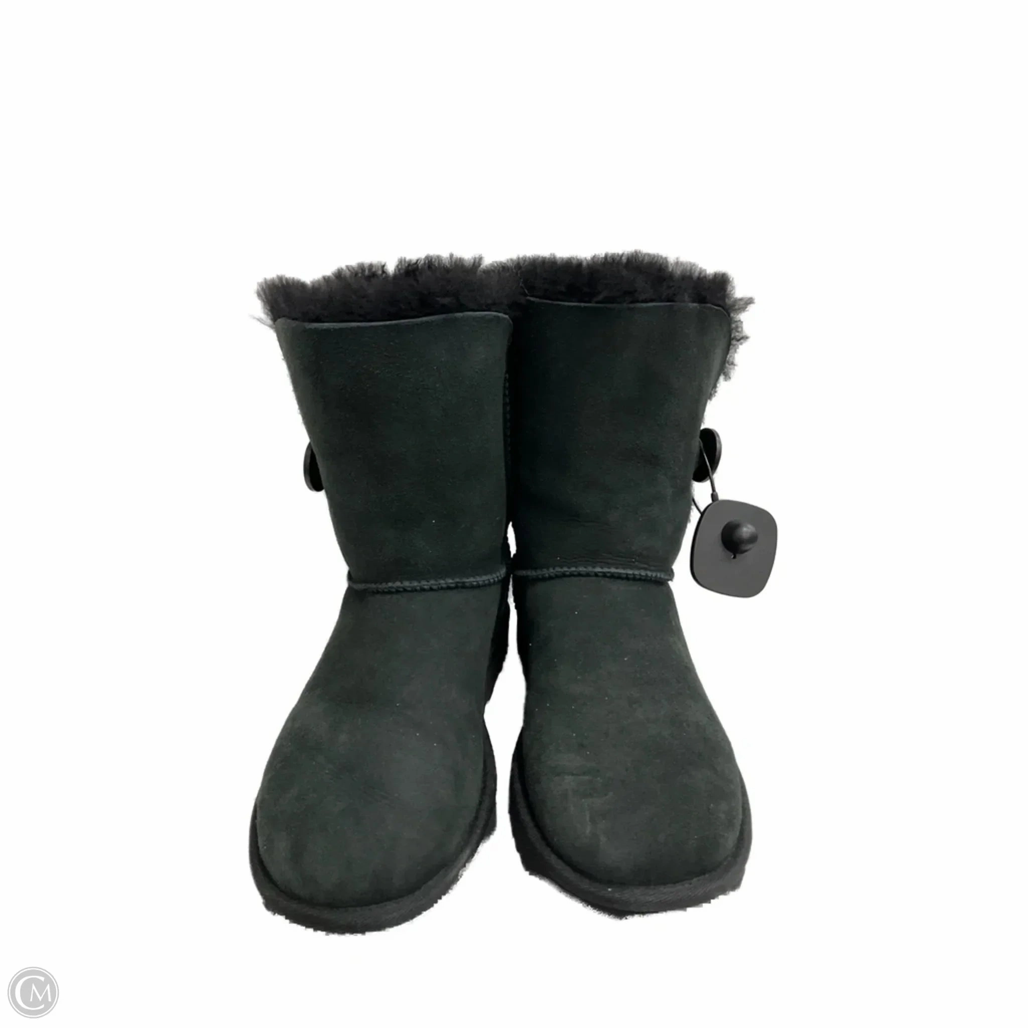 Sweat Resistant Indoor Fitness Injury Safe Boots Designer By Ugg In Black, Size: 7