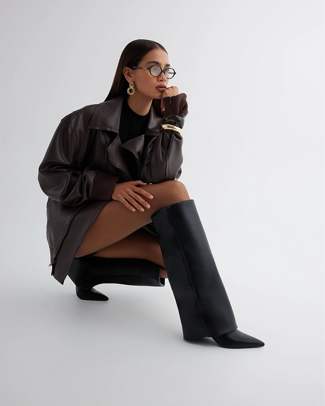 Flexible structure Subtle Finish DANNY - BLACK