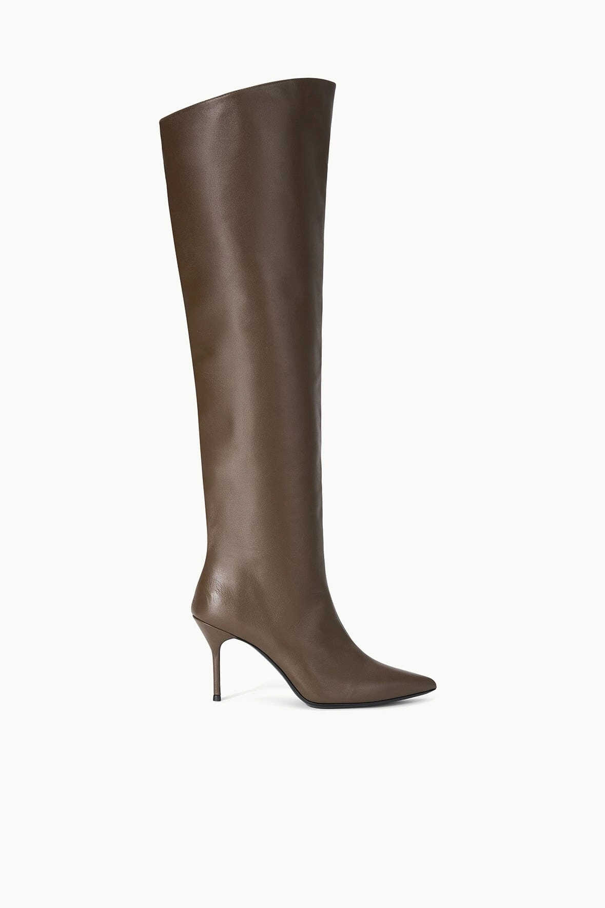 SEBASTIAN OVER THE KNEE BOOT | TRUFFLE Cushioned Base Work Commute