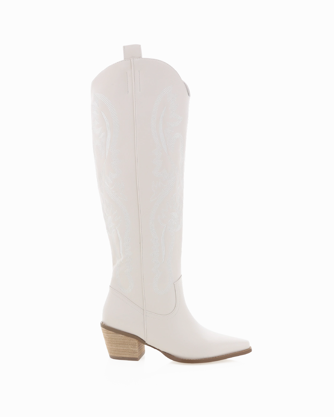 DOLORES - IVORY PU Western Style