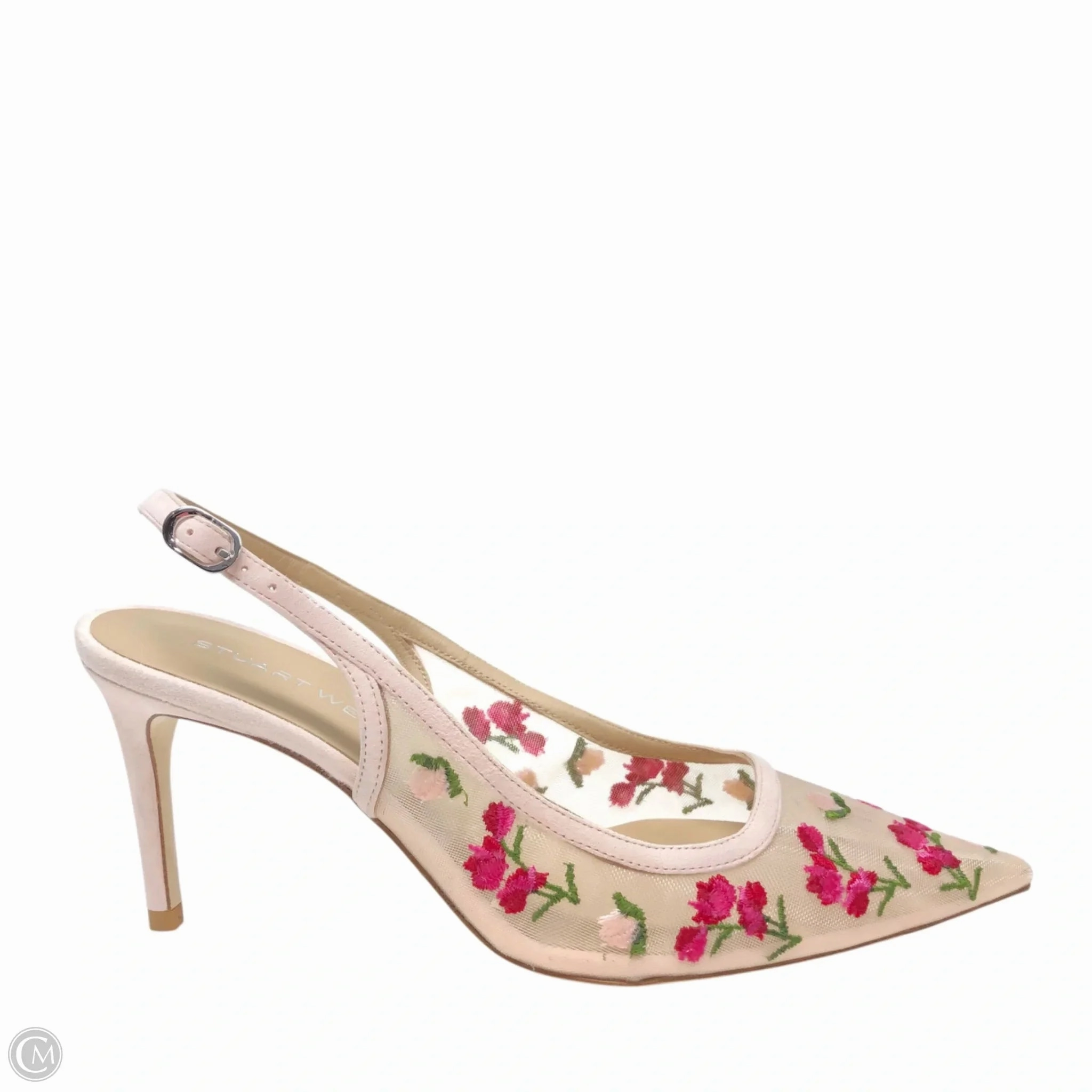 Shoes Designer By Stuart Weitzman In Pink, Size: 8.5 Slip Resistant Traction Peace Step