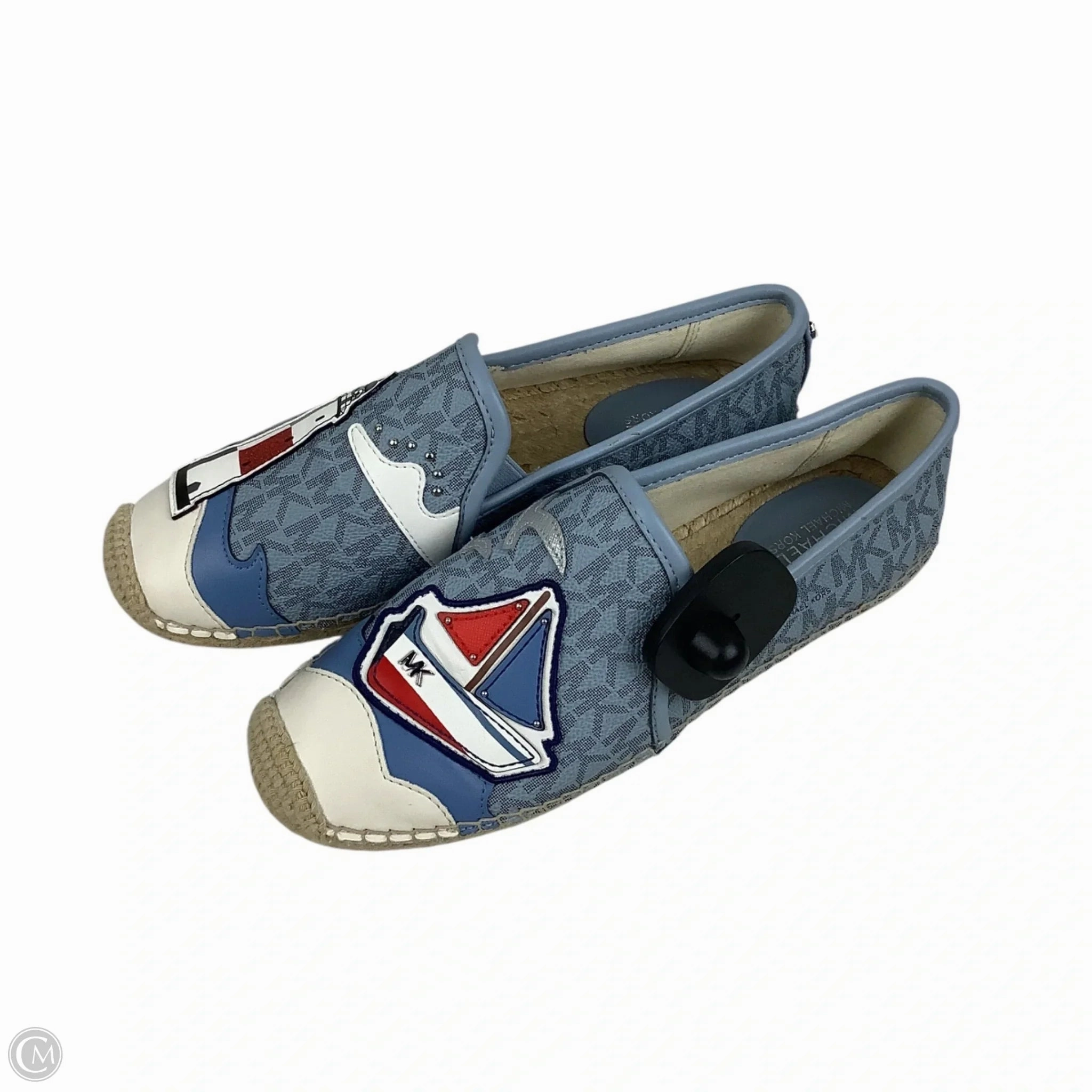 Shoes Designer By Michael Kors In Blue, Size: 5.5 Stable