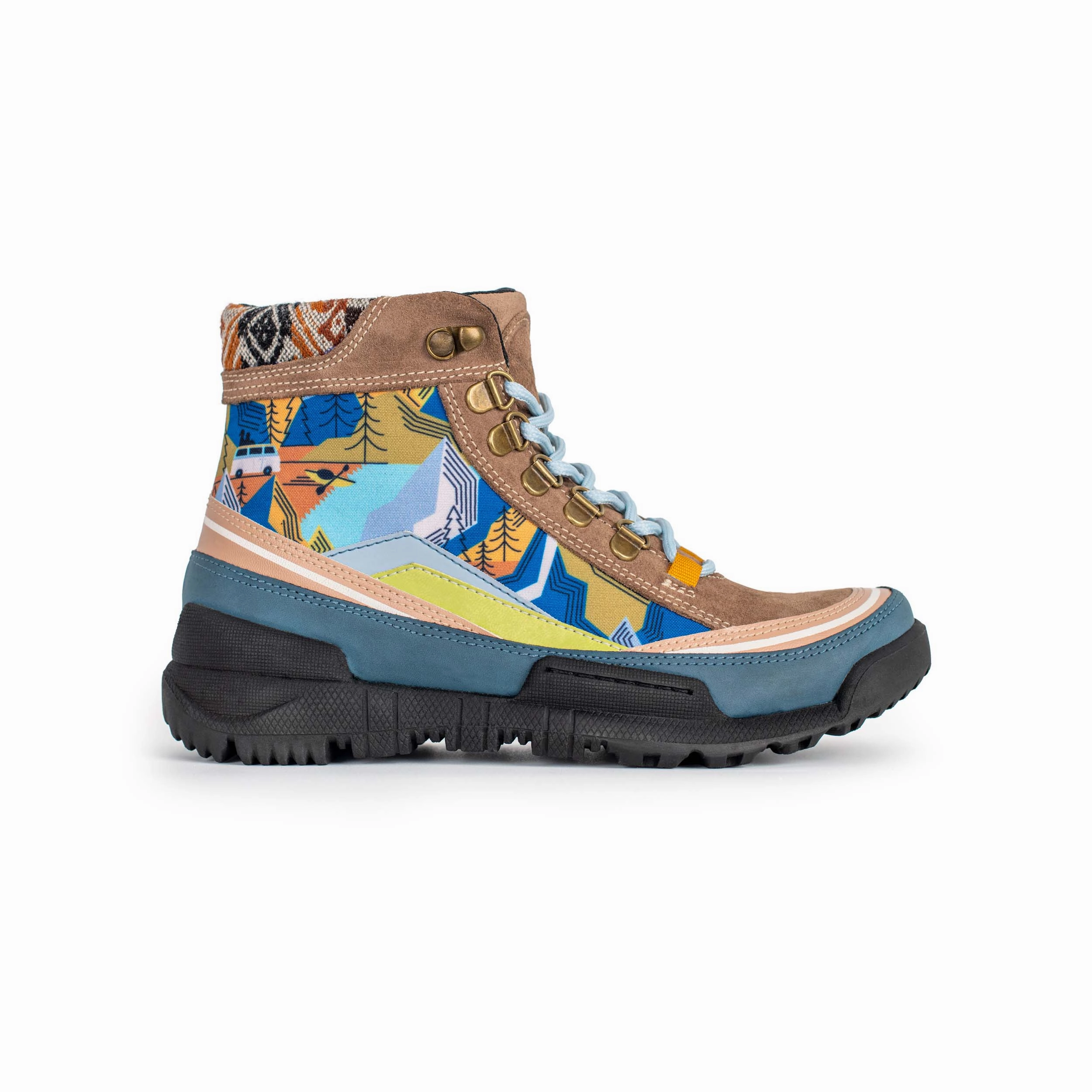 Functional Footwear Protective Finish Windy Weather Alpine Trekk Boot