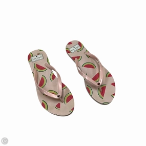 Sandals Designer By Kate Spade In Pink, Size: 9 Garden Walk