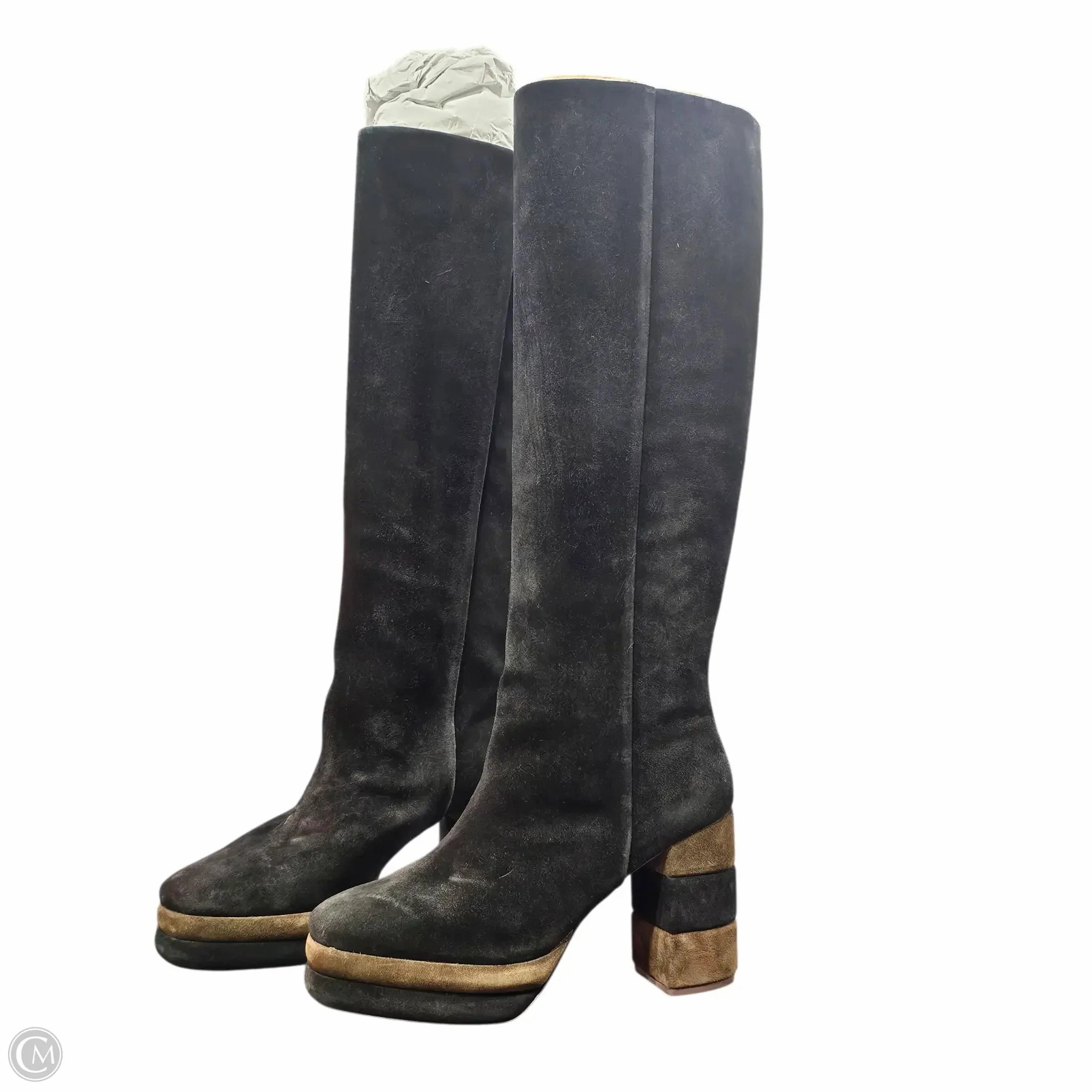 Boots Designer By Tory Burch In Black, Size: 10 Valley Run