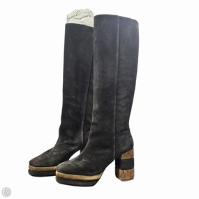 Boots Designer By Tory Burch In Black, Size: 10 Valley Run