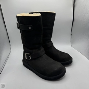 Boots Designer By Ugg In Black, Size: 6 Casual