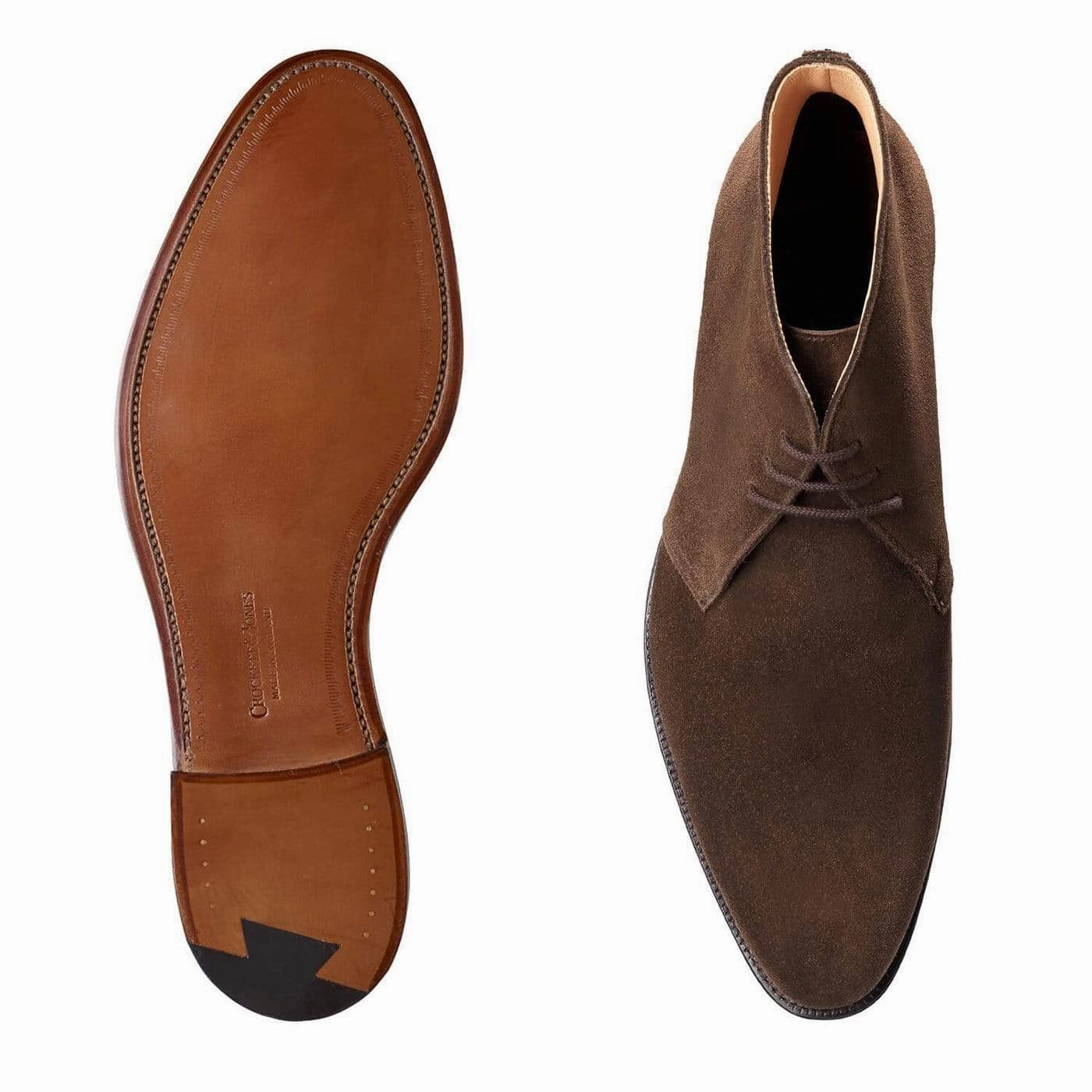 Abrasion resistant Anti Odor Cold Weather Commuter Ealing Dark Brown Suede