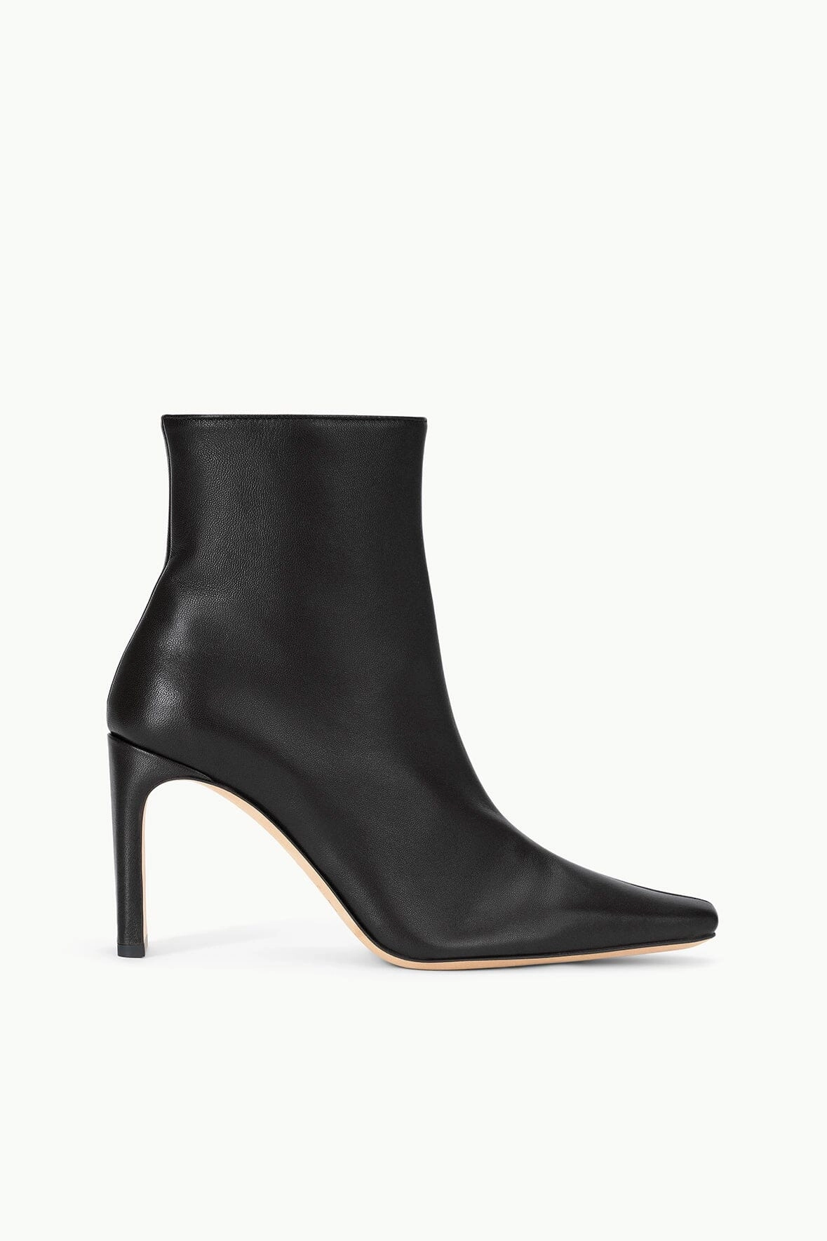 WALLY ANKLE HIGH HEEL BOOT | BLACK Day Long