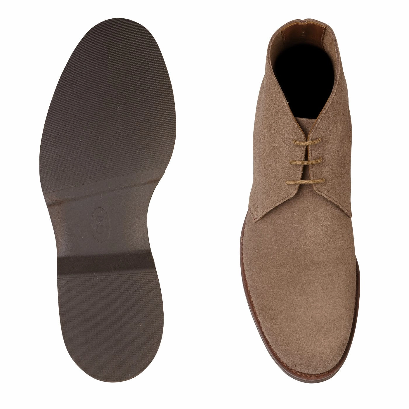 Denim Touch Chukka 4 Taupe Reverse Butt Suede