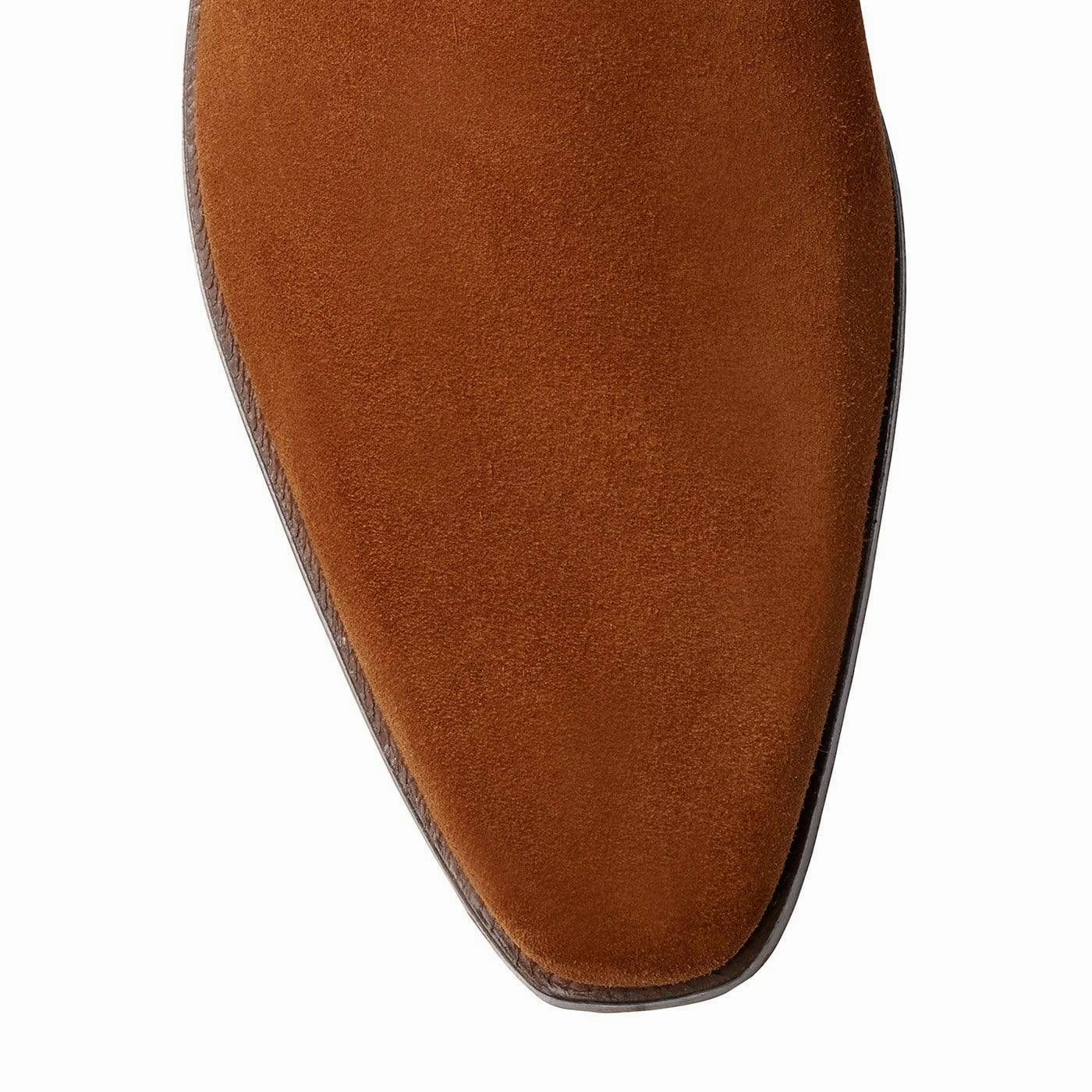 Milton Polo Brown Calf Suede Casual Elegance