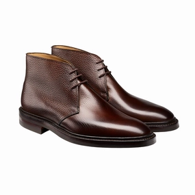 Brecon Dark Brown Country Calf Western Style