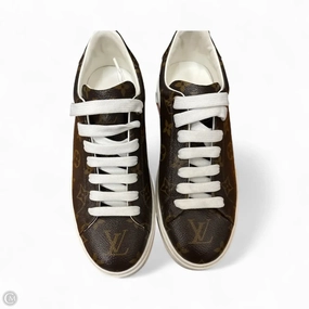 Shoes Luxury Designer By Louis Vuitton In Brown Cotton Base Summer Base