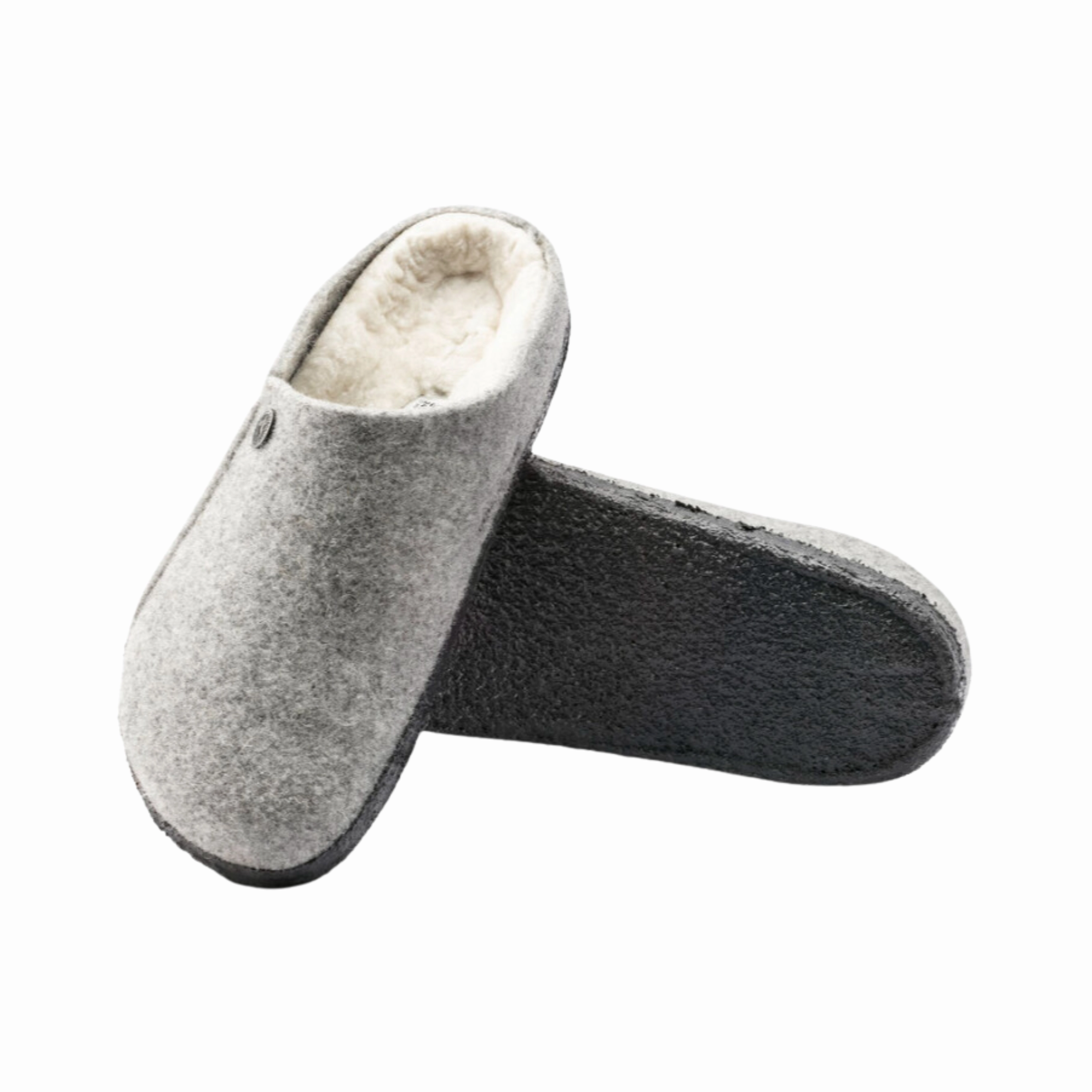 Men's Zermatt Sherling (Wool Felt) - Light Gray (Narrow) Multi Strap Adjustable Straps