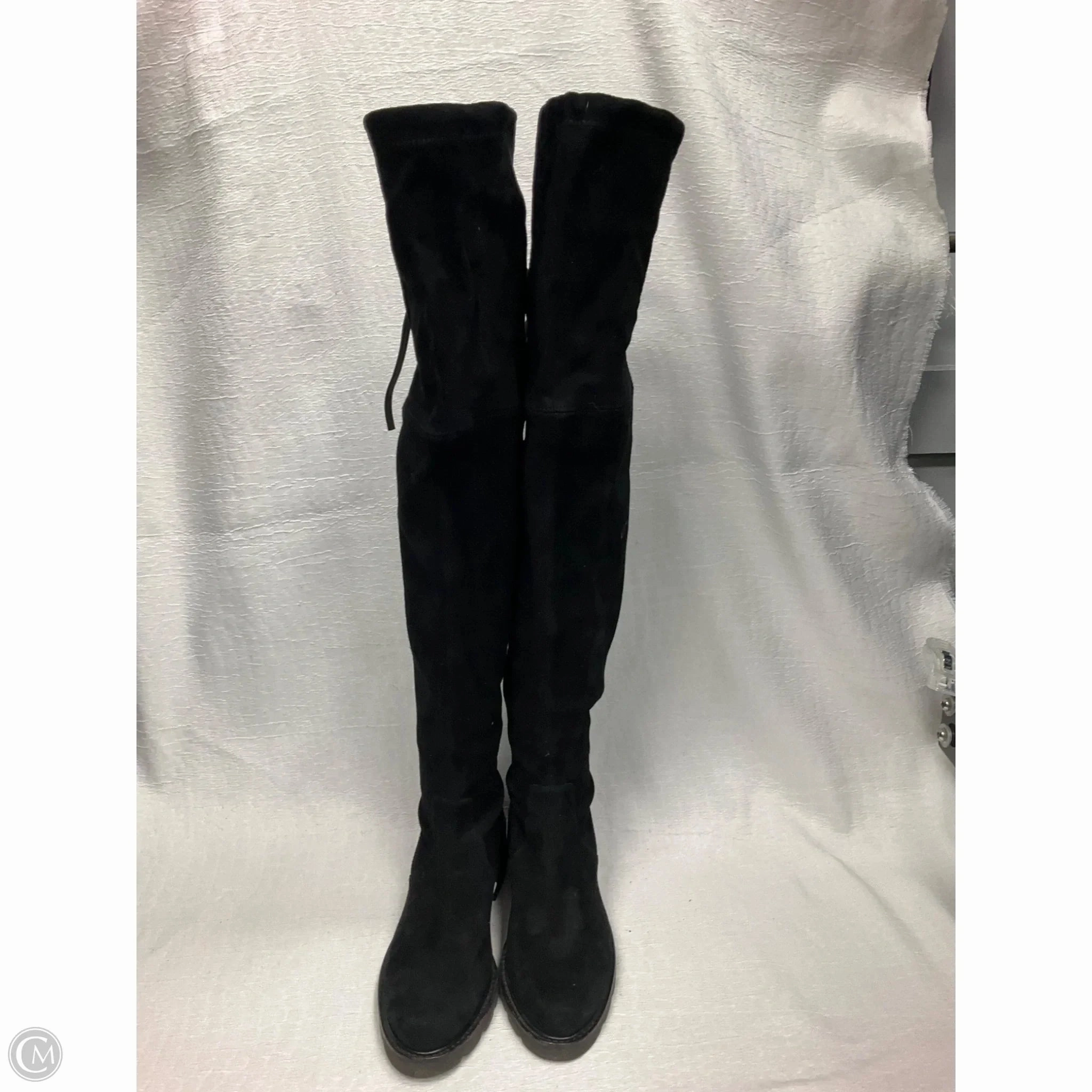 Boots Designer By Stuart Weitzman In Black, Size: 7 Hot Mood Easy Fasten System