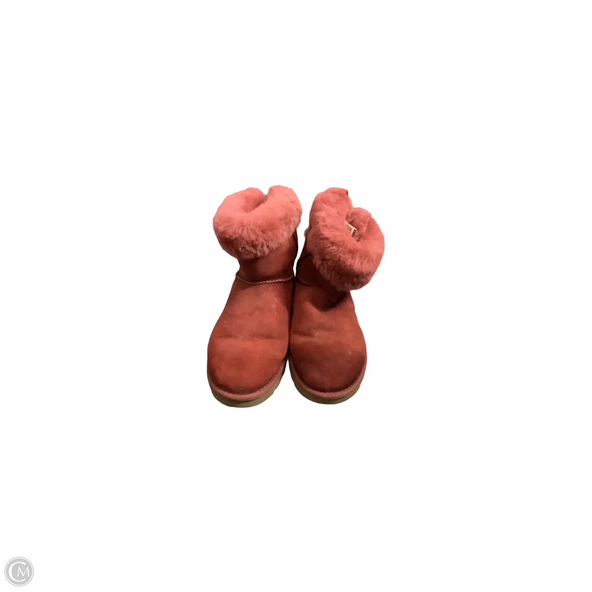 Boots Designer By Ugg In Pink, Size: 9 Dual Density Foam Layers Energy Walk