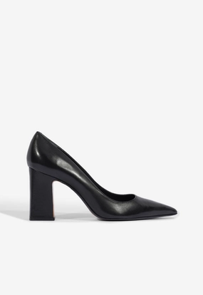 King Strong Eleanor Leather Pump