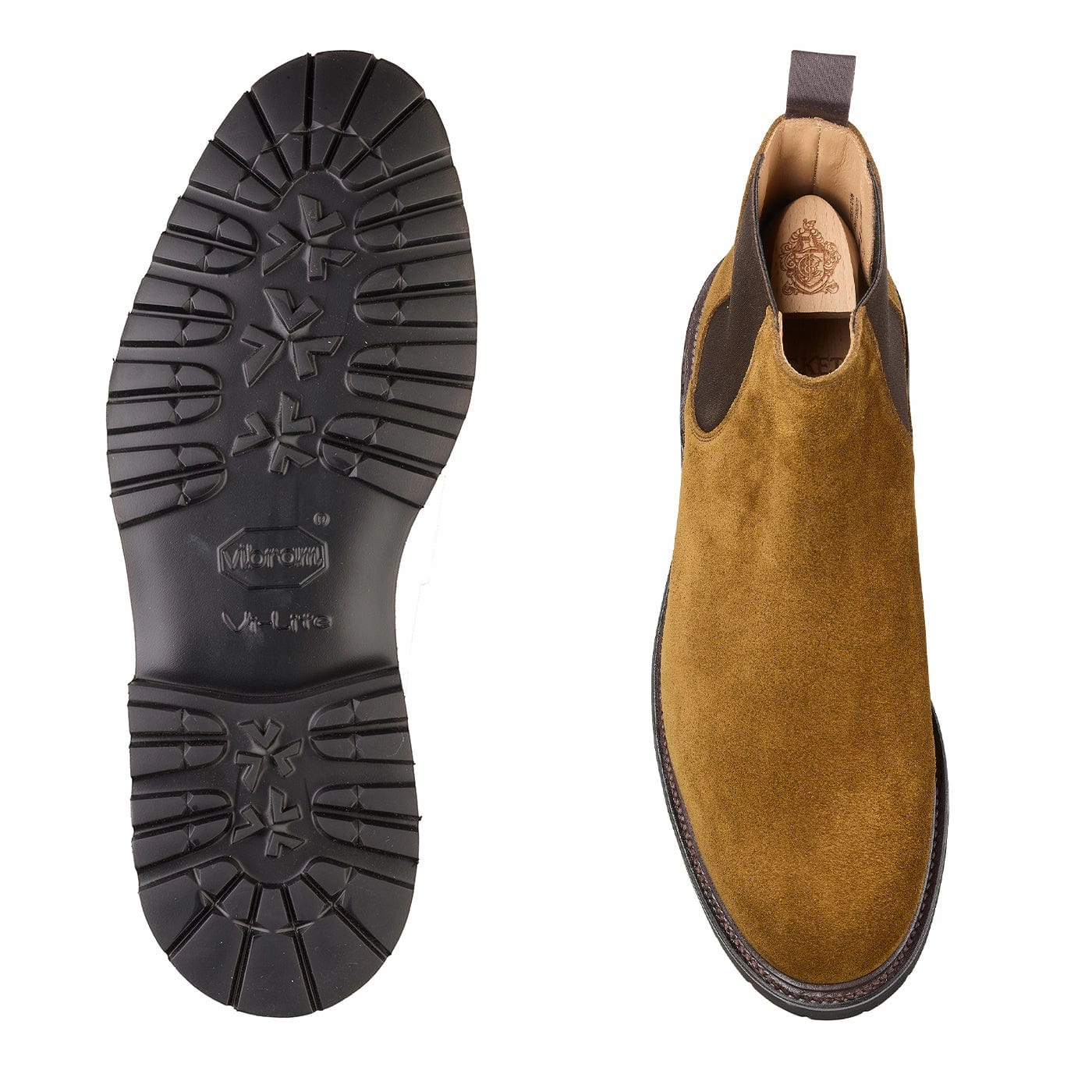 Elgin Seaweed Suede Fashion Comfort Thick sole